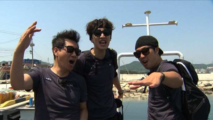 Runningman王鼻子 HAHA李光洙三人 背叛者联盟图片