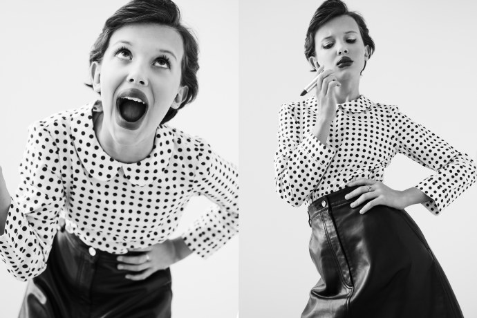 “小11”米莉·博比·布朗清新气质时尚写真图片