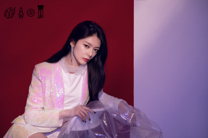 火箭少女101飞行演唱会唯美写真图片