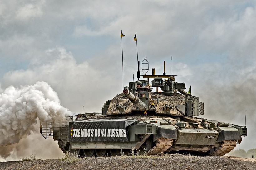 英国挑战者2主战坦克图片(9张)