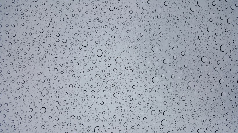 窗外的雨滴图片(11张)