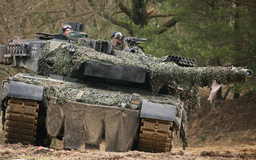 德国豹 2A6主战坦克图片(8张)