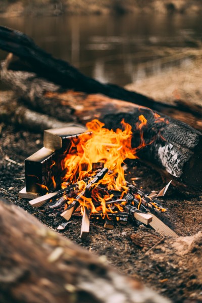 用木材烧的火堆图片(13张)