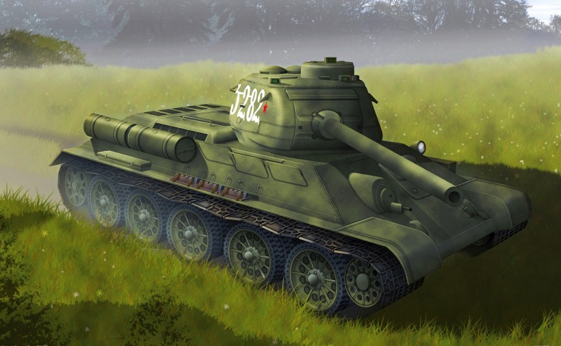 T-34-85中型坦克图片(13张)