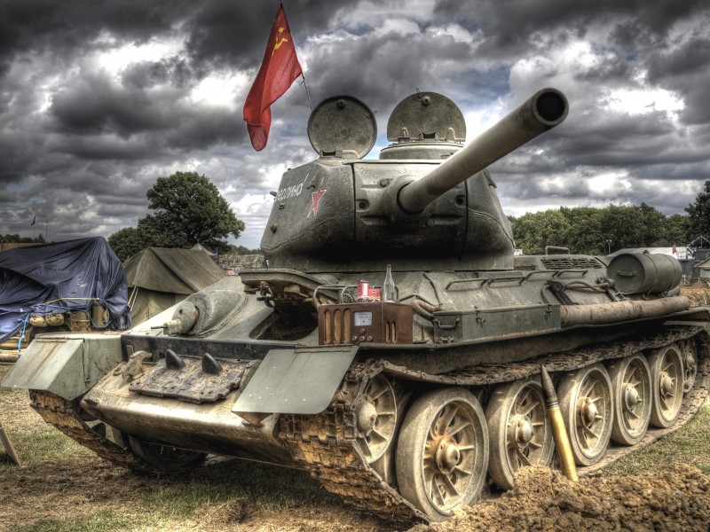 T-34-85中型坦克图片(13张)