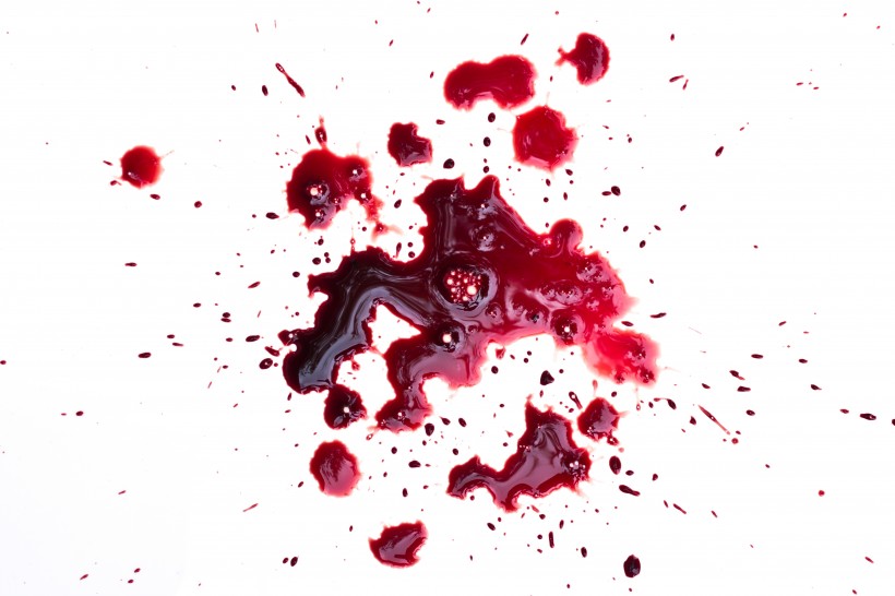 鲜红的血迹图片(15张)