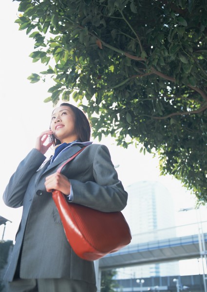 打电话的白领女性图片(20张)