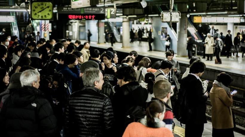 地铁中的人群图片(10张)