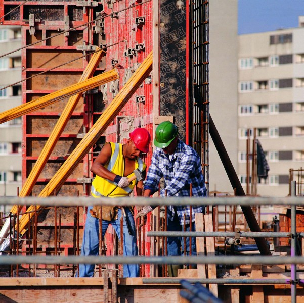 建筑工地工人图片(24张)