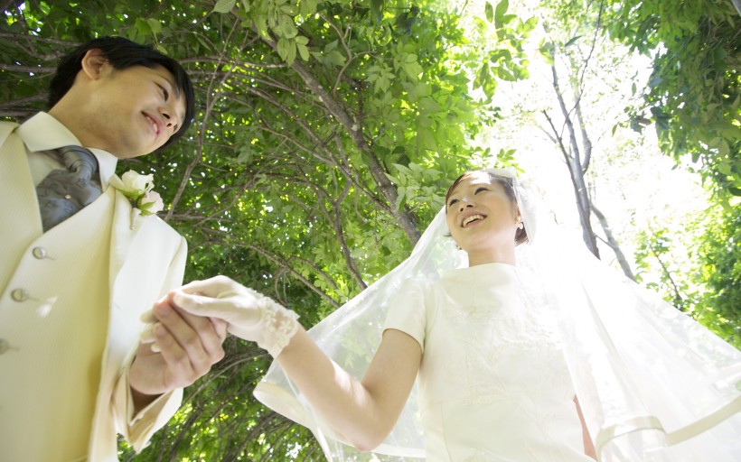 公园婚礼图片(25张)