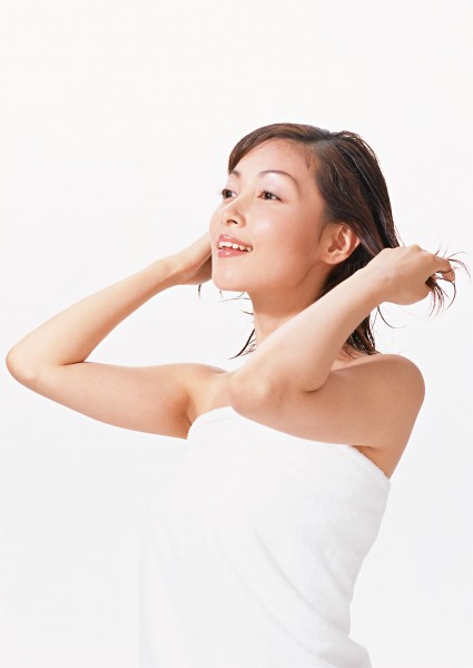 女性洗澡沐浴图片(24张)