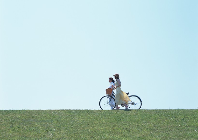 女性骑自行车休闲图片(20张)