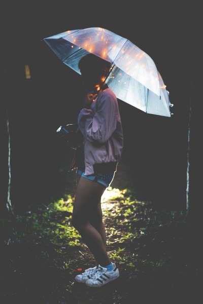 撑着雨伞的人物图片(16张)