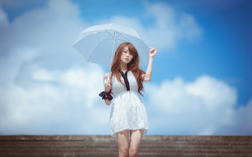 唯美女孩人物摄影图片(25张)