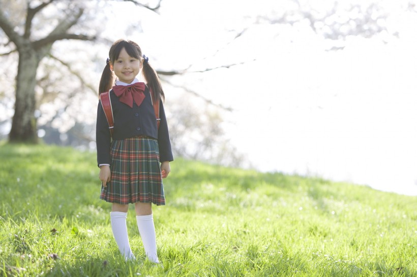 小学生放学的路上图片(28张)