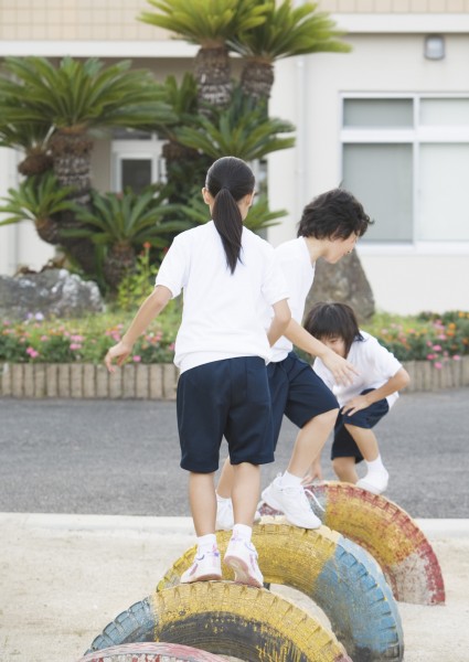 小学生体育课图片(36张)