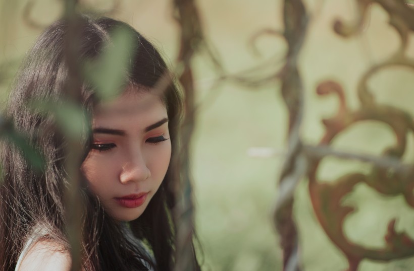 一个美丽女孩的写真图片(10张)