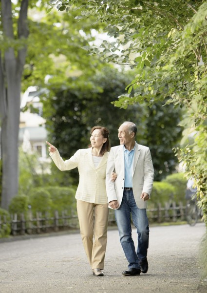 幸福老年夫妻图片(16张)