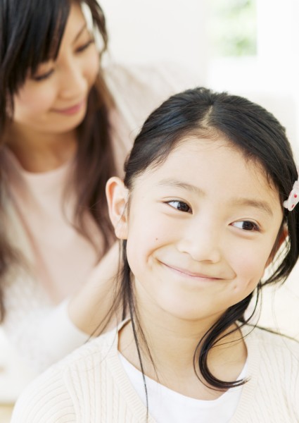 幸福母女图片(19张)