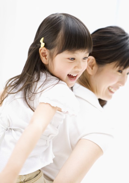 幸福母女图片(19张)
