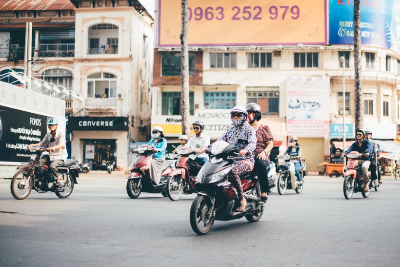 朴素的越南人的生活图片(14张)
