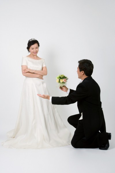 中年夫妇婚纱照图片(20张)
