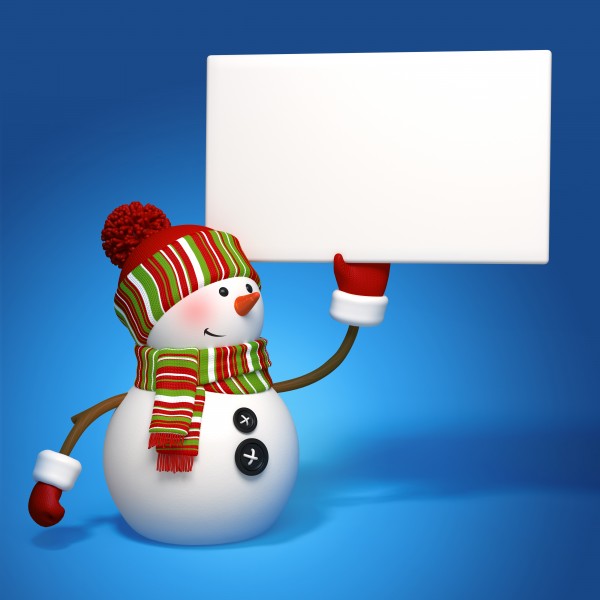 3D圣诞小雪人设计图片(24张)