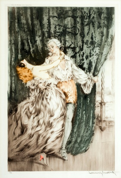 Louis Icart 绘画作品（三）图片(19张)