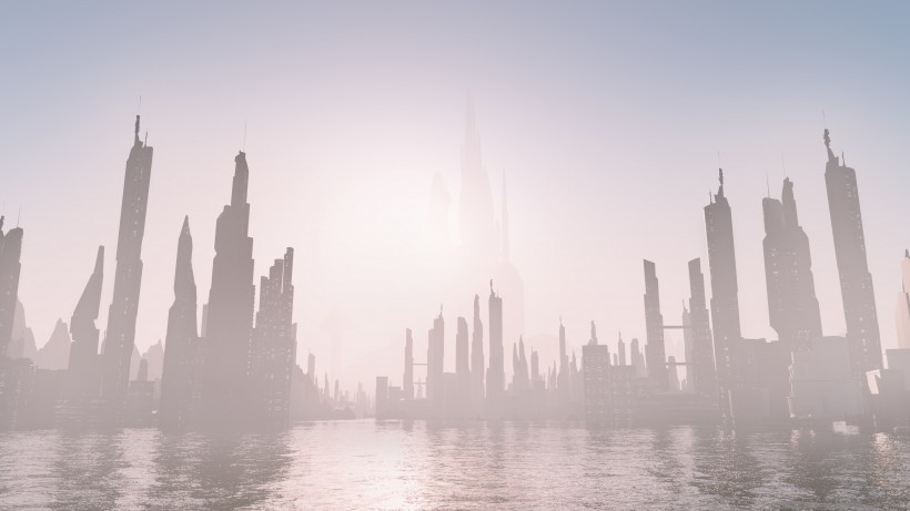 创意科幻城市素材图片(10张)