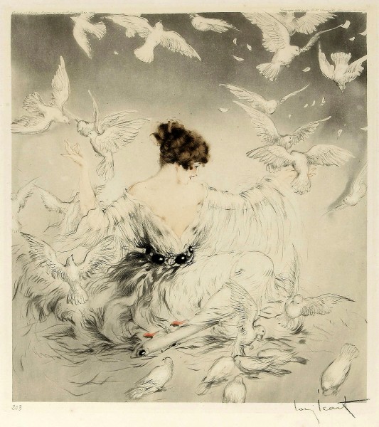 Louis Icart 绘画作品（三）图片(19张)