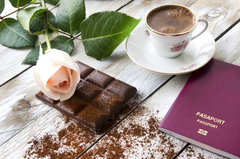 咖啡鲜花戒指巧克力礼品素材图片(19张)