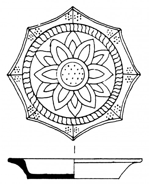 两宋时期盘子花纹图片(73张)