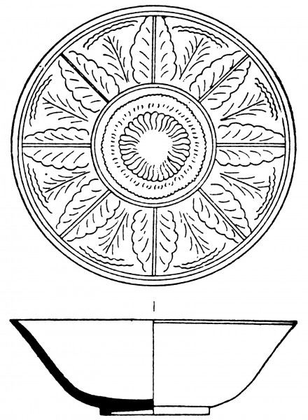 两宋时期盘子花纹图片(73张)