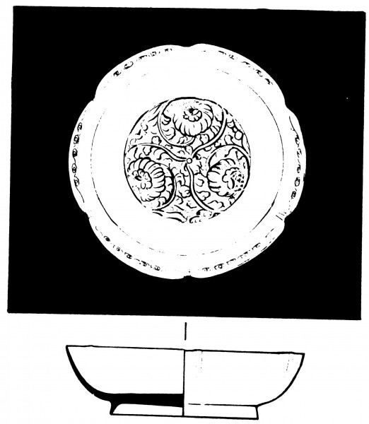 两宋时期盘子花纹图片(73张)
