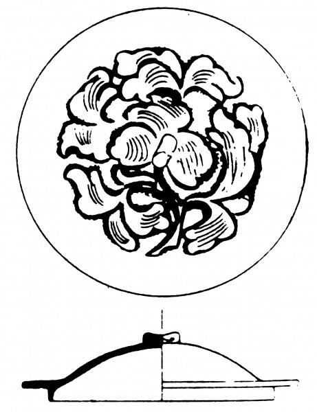 两宋时期盘子花纹图片(73张)