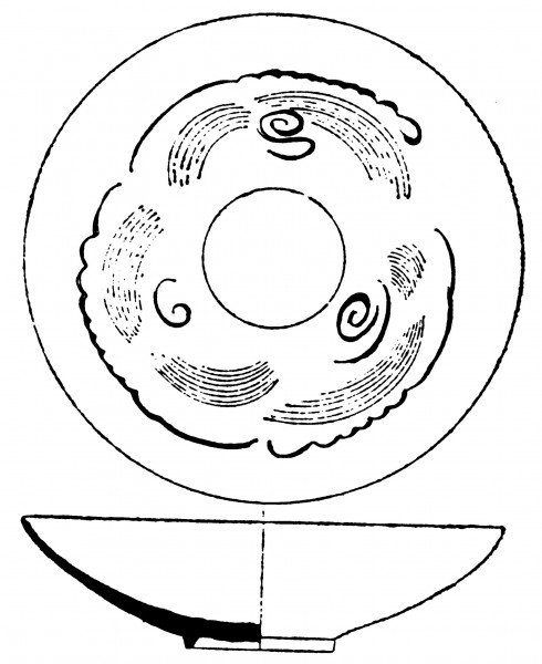 两宋时期盘子花纹图片(73张)