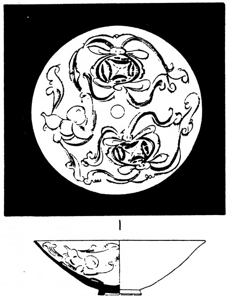 两宋时期盘子花纹图片(73张)