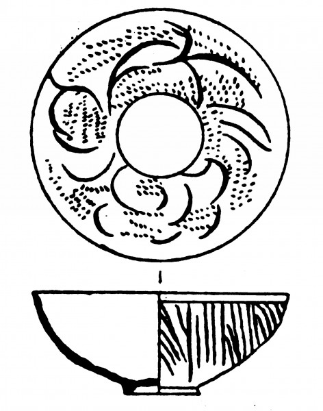两宋时期盘子花纹图片(73张)
