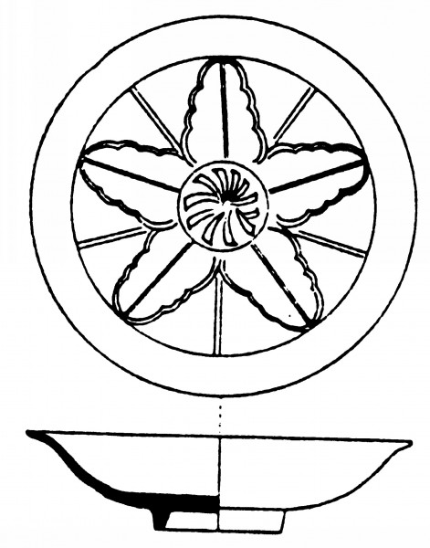 两宋时期盘子花纹图片(73张)