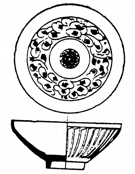 两宋时期盘子花纹图片(73张)