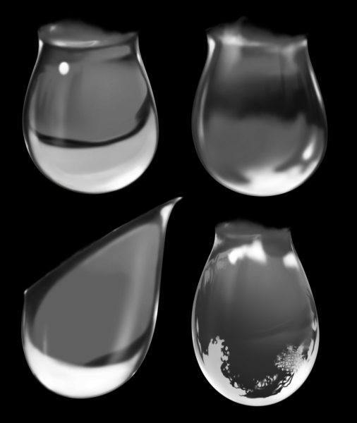 水滴透明背景PNG图片(15张)