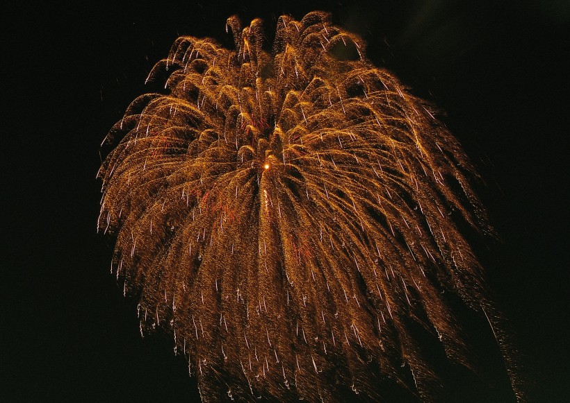 绚丽烟花图片(35张)