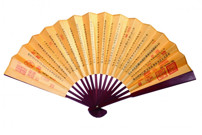 中国传统扇子图片(11张)
