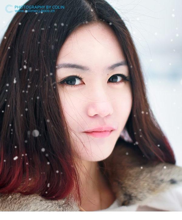 绝美气质MM肌肤凝脂如白雪