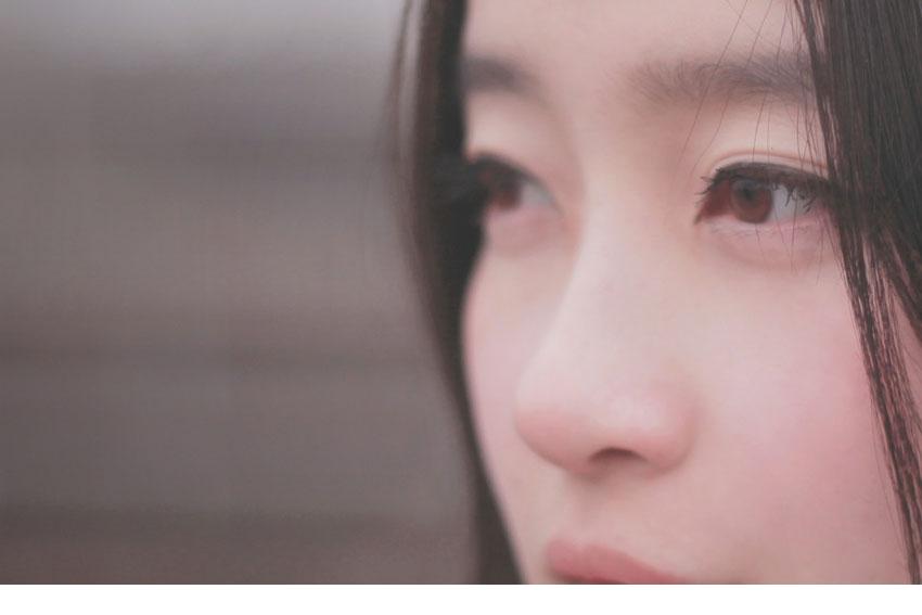 清新甜美MM恬静似繁花