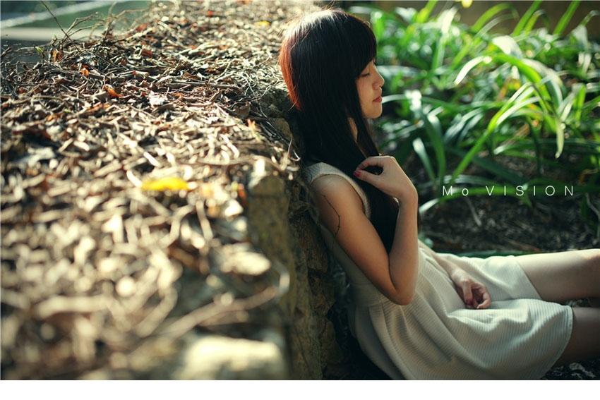 甜美气质美女自然个性纯情蔓延