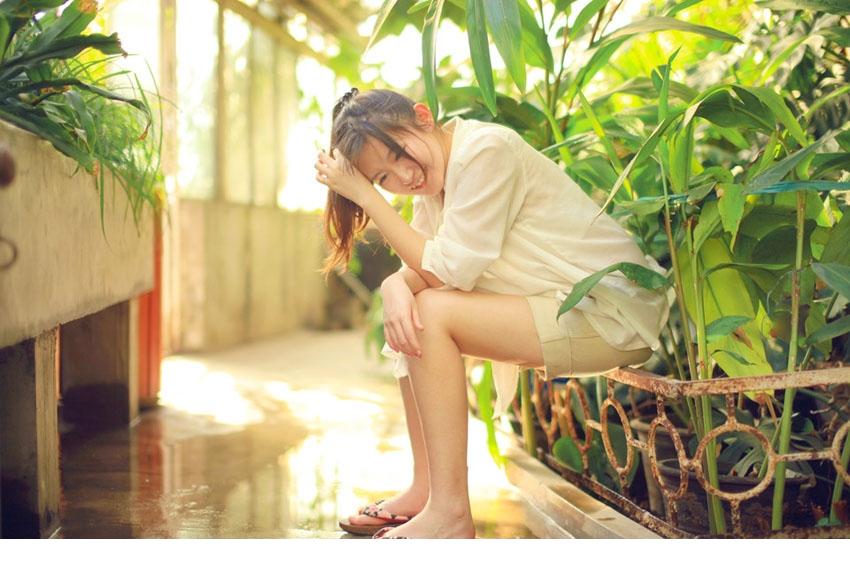 小女生清新怡人的旅行之恋