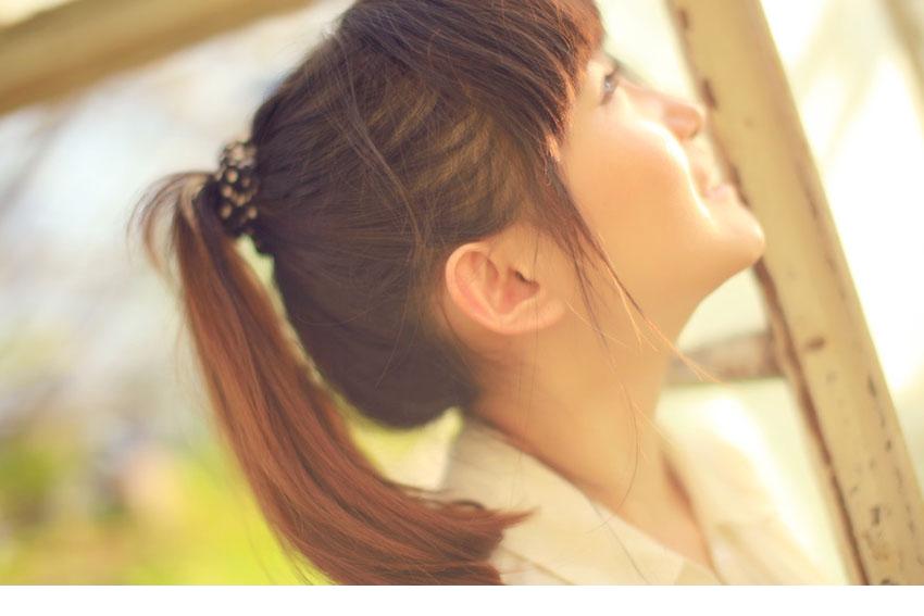 小女生清新怡人的旅行之恋