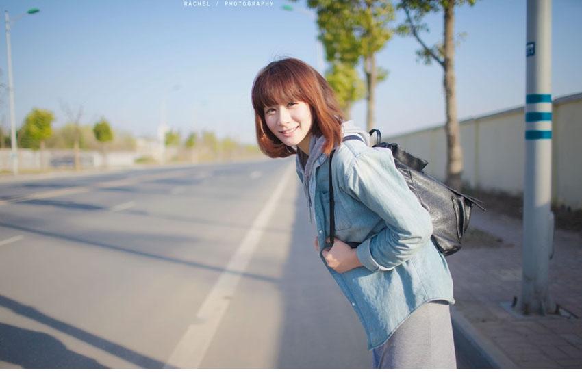 气质浪漫美女的心旅程