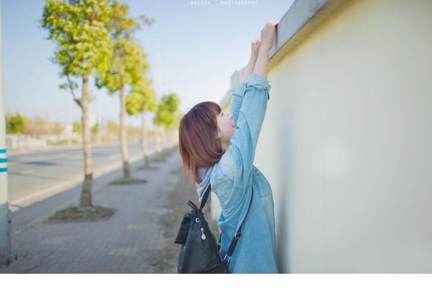 气质浪漫美女的心旅程